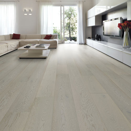 Parquet contrecollé - TUA - Ribadao Wood Boutique - en chêne / en bois de feuillus / brossé