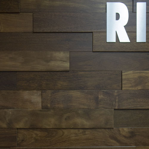 Revêtement mural en bois massif - Ribadao Wood Boutique - en wengé / lisse / huilé