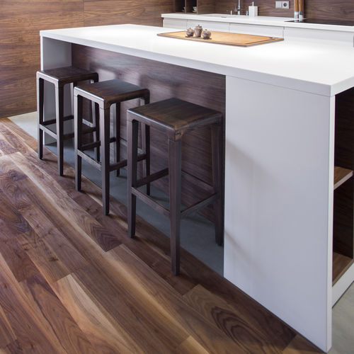 Parquet contrecollé - Ribadao Wood Boutique - massif / en noyer / en bois de feuillus