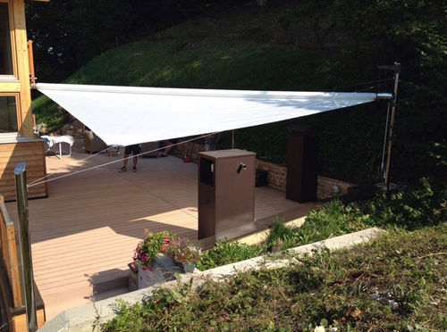 Voile d'ombrage professionnelle - SCIROCCO - ILISUN - triangulaire