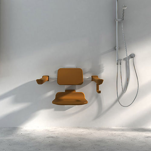 Siège de douche rabattable - SS-000 - Oceanwell - mural / en polyuréthane / en acier