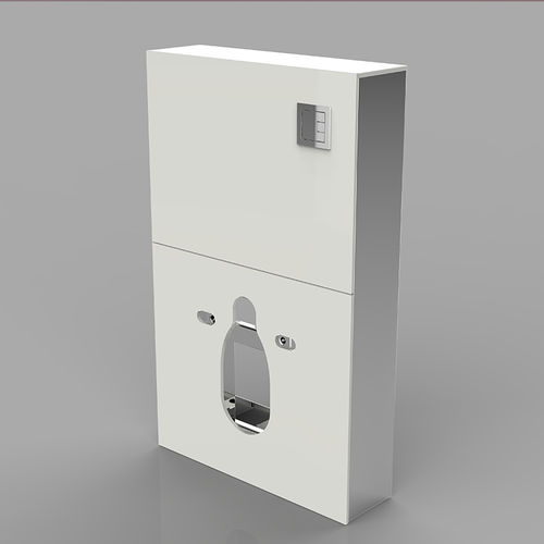 Réservoir de chasse d'eau en polyéthylène haute densité PEHD - CJ902 - Oceanwell - électronique / à commande manuelle