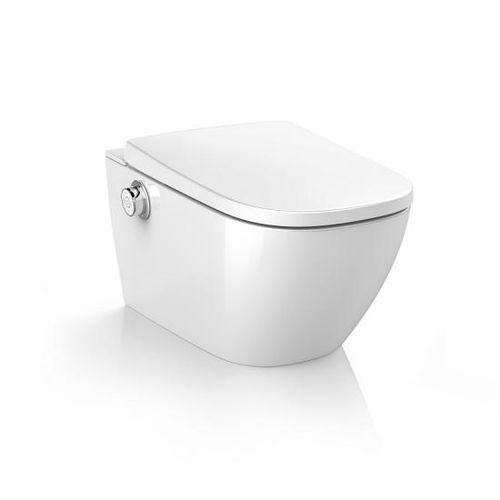 Lunette de toilettes électronique - E403 - Oceanwell - antibactérienne / en thermoplastique / blanche