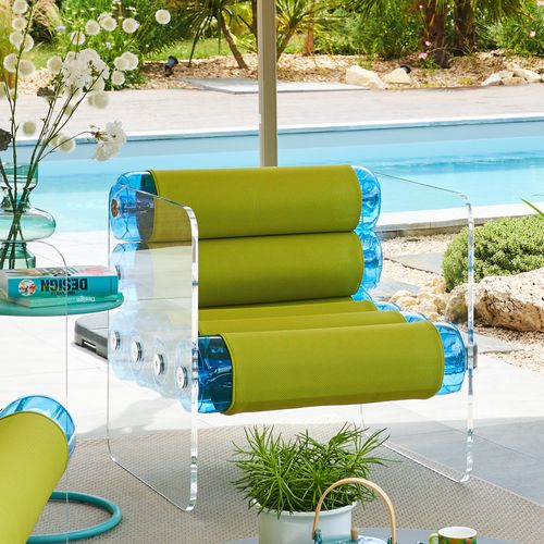 Fauteuil design original - MW01 - MOJOW DESIGN - en polyuréthane / en PMMA / personnalisable