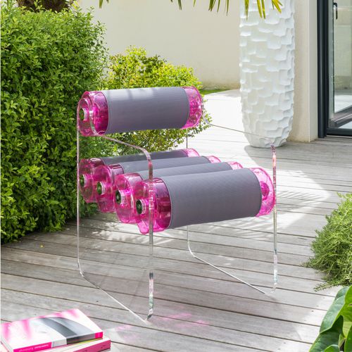 Chaise design original - MW04 - MOJOW DESIGN - d'extérieur / d'intérieur / en tissu