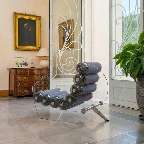 Fauteuil design original - MW05 - MOJOW DESIGN - en tissu / en polyuréthane / en acier inoxydable