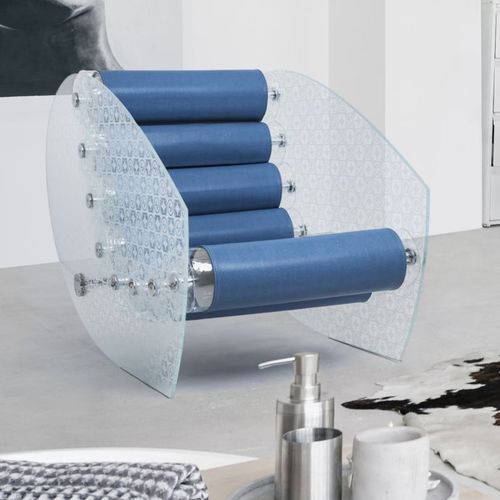 Fauteuil design original - MW05 - MOJOW DESIGN - en tissu / en polyuréthane / en acier inoxydable