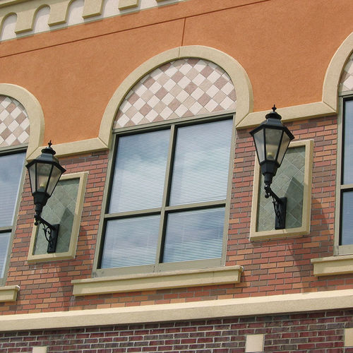 Brique de parement en béton - SUMMITVILLE® : OLDE TOWNE THIN - Scott System - pour façade / vieilli / sablé