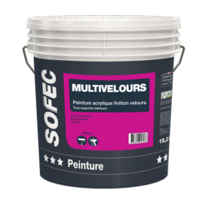 Peinture décorative - MULTIVELOURS - Sofec - d'intérieur / pour mur / pour plafond