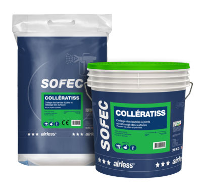 Enduit de lissage - COLLÉRATISS - Sofec - de finition / de jointoiement / d'intérieur