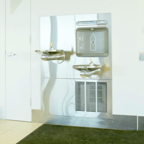 Fontaine à eau pour personnes à mobilité réduite - ELKAY SWIRLFLO EZH2O - CIVIQ - à encastrer / d'intérieur / en inox