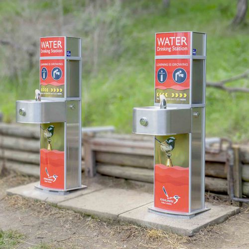 Fontaine à eau pour chiens - AQUAFIL PULSE JUNIOR 1200 - CIVIQ - d'extérieur / d'intérieur / en inox
