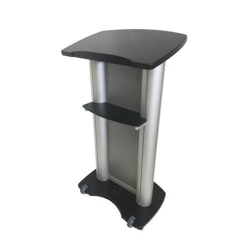 Pupitre de conférence - CS1 - Podium pros - avec logo personnalisé / en aluminium / en aluminium anodisé