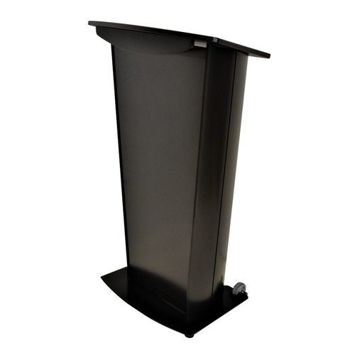 Pupitre de conférence - VH1 DELUXE - Podium pros - assis debout / en aluminium / en aluminium anodisé