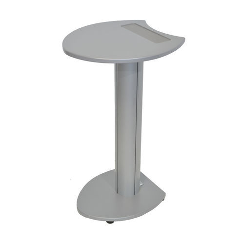Pupitre de conférence - Podium pros - assis debout / en aluminium / professionnel