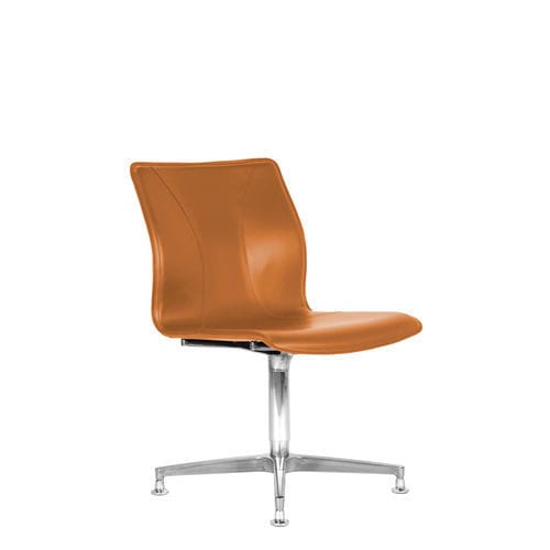 Chaise de bureau contemporaine - BB641.1  - kleos (Europe) SE - d'intérieur / en cuir / en métal