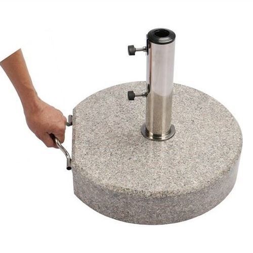Pied de parasol en acier inoxydable - 40GR63S-05 - After Cloud Technology Ltd. - en granite