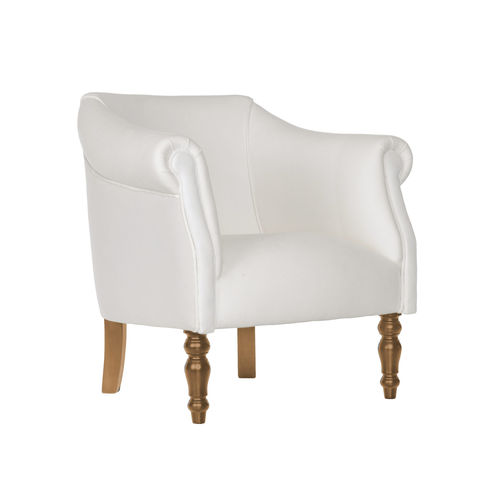 Fauteuil classique - ALBATROS - Ormos - en tissu / blanc