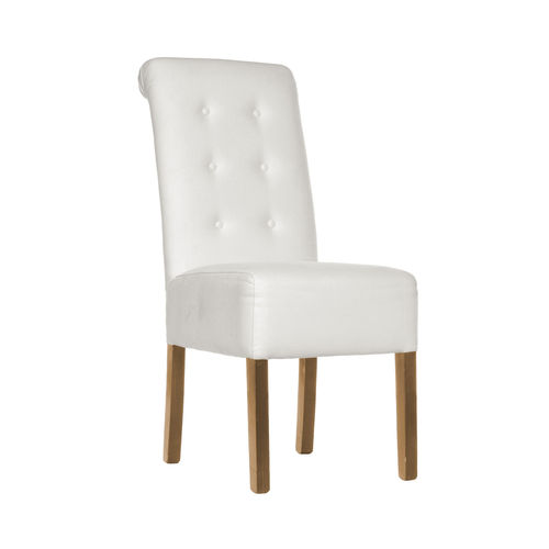 Chaise chesterfield - ABRIL - Ormos - d'intérieur / en tissu / avec piètement en hêtre