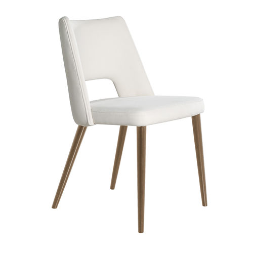 Chaise contemporaine - MALTA - Ormos - d'intérieur / en tissu / avec piètement en hêtre