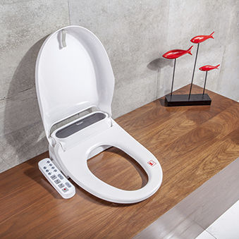 Lunette de toilettes électronique - TB-320Z - Zhejiang Tejieer intelligent sanitary ware co.ltd - en céramique