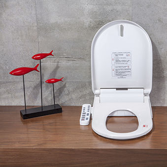 Lunette de toilettes électronique - TB-325Z - Zhejiang Tejieer intelligent sanitary ware co.ltd - en céramique
