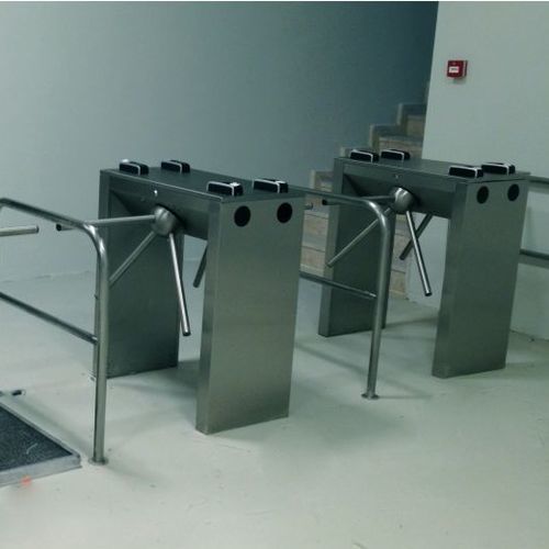 Tourniquet tripode - OTT 262 D - Oskar Turnstiles System - pour contrôle d'accès automatique / en acier inoxydable / pour établissement public