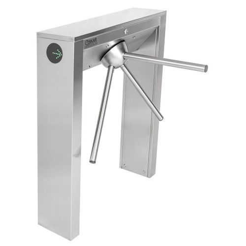 Tourniquet tripode - OTT 640 D - Oskar Turnstiles System - pour contrôle d'accès automatique / en acier inoxydable / pour établissement public