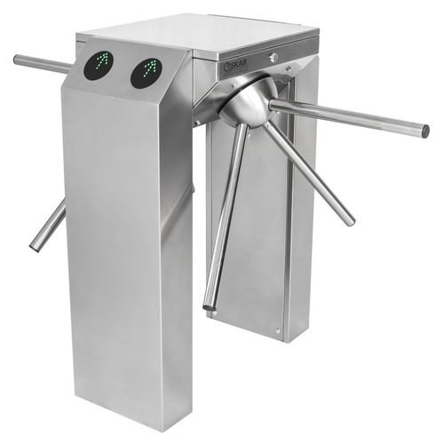 Tourniquet tripode - OTT 262 KD - Oskar Turnstiles System - pour contrôle d'accès automatique / en acier inoxydable / pour établissement public