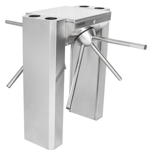 Tourniquet tripode - OTT 262 MD - Oskar Turnstiles System - pour contrôle d'accès automatique / en acier inoxydable / pour établissement public
