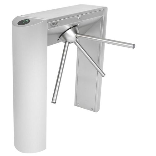 Tourniquet tripode - OTT 231 R - Oskar Turnstiles System - pour contrôle d'accès automatique / en acier inoxydable / pour établissement public