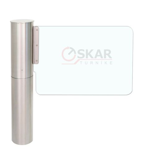 Tourniquet mi-hauteur - OVT 121 MS - Oskar Turnstiles System - pour contrôle d'accès automatique / en acier inoxydable / pour établissement public