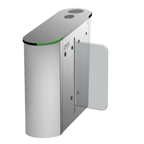 Tourniquet mi-hauteur - HCT 670 S - Oskar Turnstiles System - pour contrôle d'accès automatique / en acier inoxydable / pour établissement public