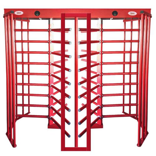 Tourniquet toute hauteur - OBT 3220 - Oskar Turnstiles System - pour contrôle d'accès automatique / de sécurité / en acier inoxydable