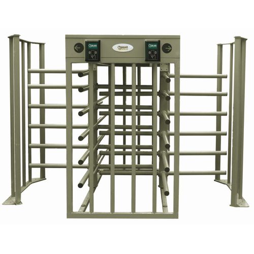 Tourniquet toute hauteur - OBT 4203 - Oskar Turnstiles System - pour contrôle d'accès automatique / de sécurité / en acier inoxydable