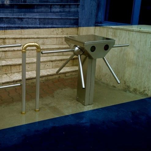 Tourniquet tripode - OTT 162 S - Oskar Turnstiles System - pour contrôle d'accès automatique / en acier inoxydable / pour établissement public