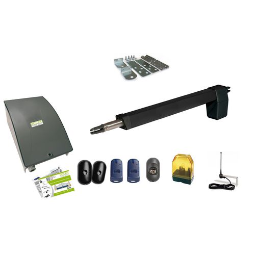 Automatisme pour portail battant - HC812-500 PRO MONO - DUCATI HOME AUTOMATION - à énergie solaire