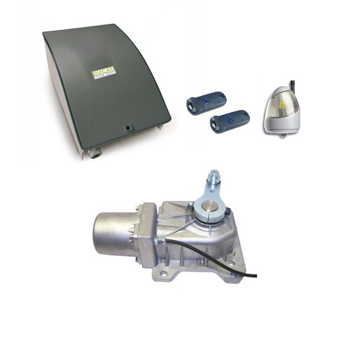 Automatisme pour portail battant - GEO - DUCATI HOME AUTOMATION - à énergie solaire