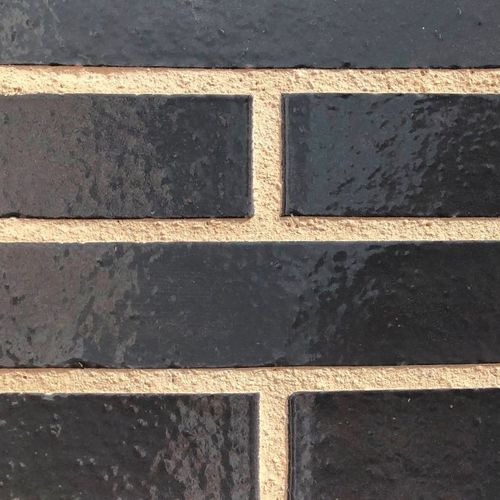 Brique pour façade - GRAPHITE - Klinker Covadonga - pour maçonnerie / trouée / colorée