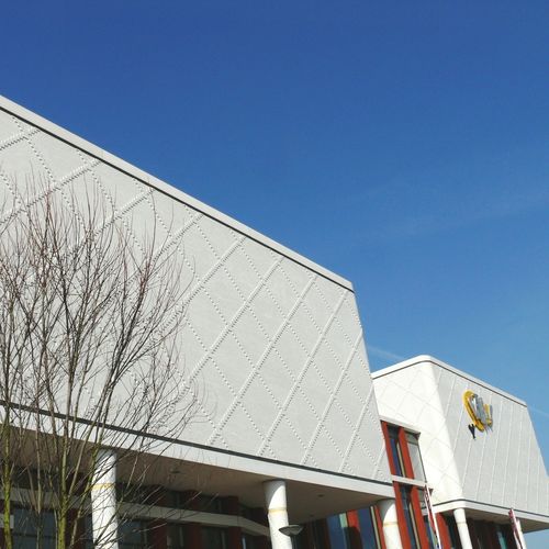 Brique pour façade - WHITE B4L - SMOOTH - Klinker Covadonga - pour maçonnerie / trouée / lisse