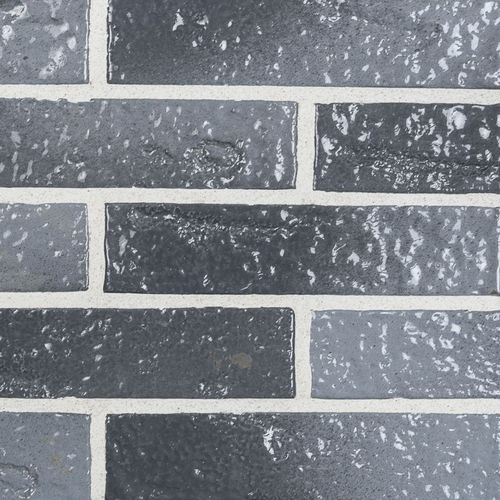 Brique pour façade - 3+5 R3O GREY MULTI - TEXTURED - Klinker Covadonga - pour maçonnerie / pleine / spéciale