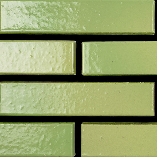 Brique pour façade - 3314+3315 L GREEN MULTI - SMOOTH - Klinker Covadonga - pour maçonnerie / pleine / spéciale