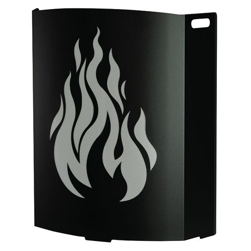 Pare-feu en acier inoxydable - 50.4 series - Comex Production S.N.C. - pour cheminée / pour poêle