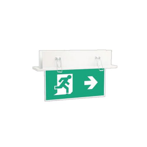Éclairage de secours de plafond - SFS - BLACK LIGHT ELEKTRONIK - rectangulaire / à LED / en ABS