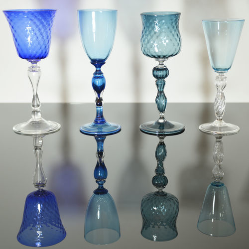Verre à vin - LOUIS PHILIPPE™  - Amel Chamandy® Designs - à pied / professionnel
