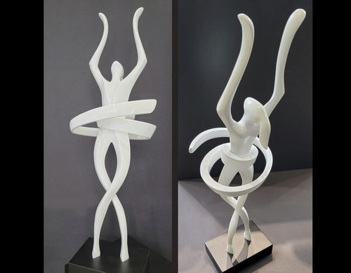 Sculpture en fibre de verre - PIROUETTE - Amel Chamandy® Designs - professionnelle