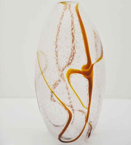 Vase contemporain - AUTUMN™: TALL  - Amel Chamandy® Designs - en verre soufflé / fait main