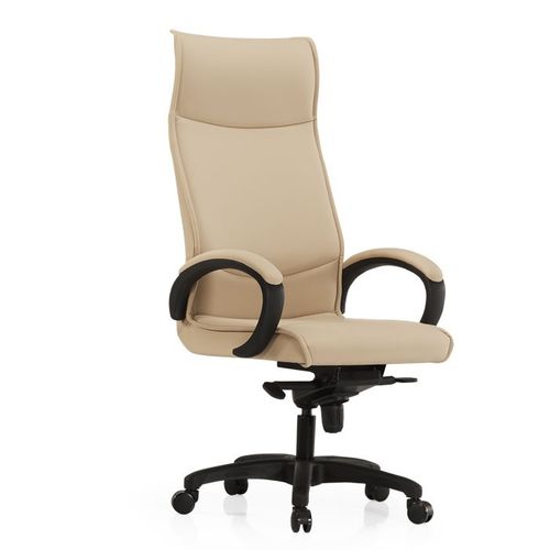 Fauteuil de direction contemporain - SWANKY - Flekssit Office Furniture - en cuir / en acier / en polyuréthane