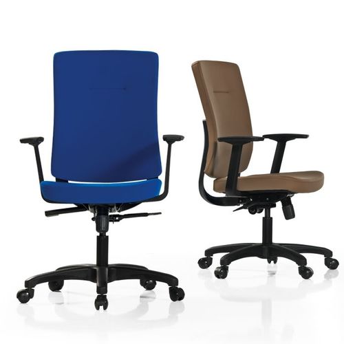 Chaise de bureau contemporaine - CLEVER - Flekssit Office Furniture - d'intérieur / en tissu / en polyuréthane