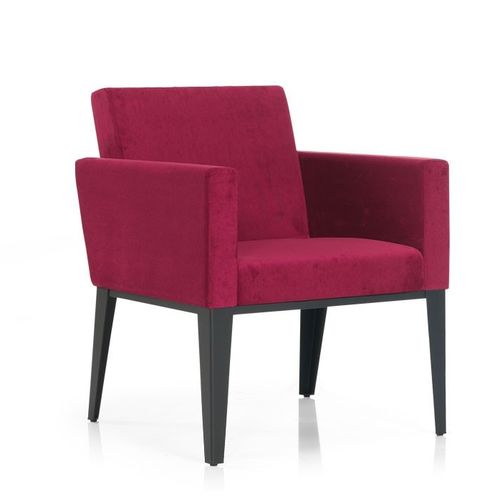 Chaise visiteur contemporaine - FREZYA - Flekssit Office Furniture - d'intérieur / en tissu / en polyuréthane